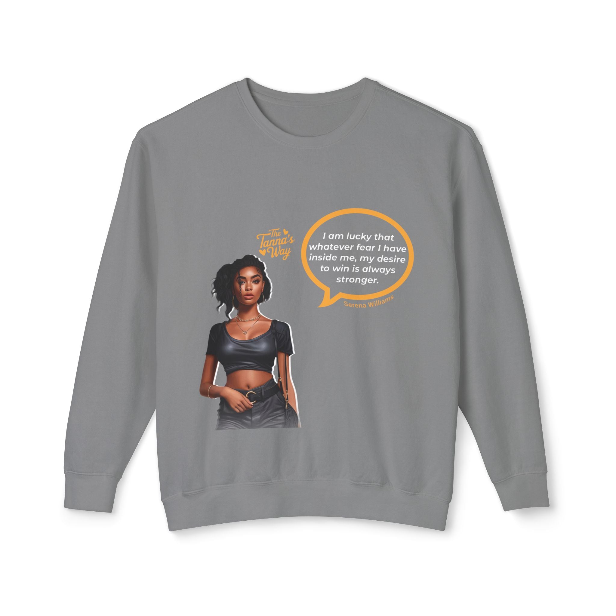 Serena Williams | Unisex Lightweight Crewneck Sweatshirt